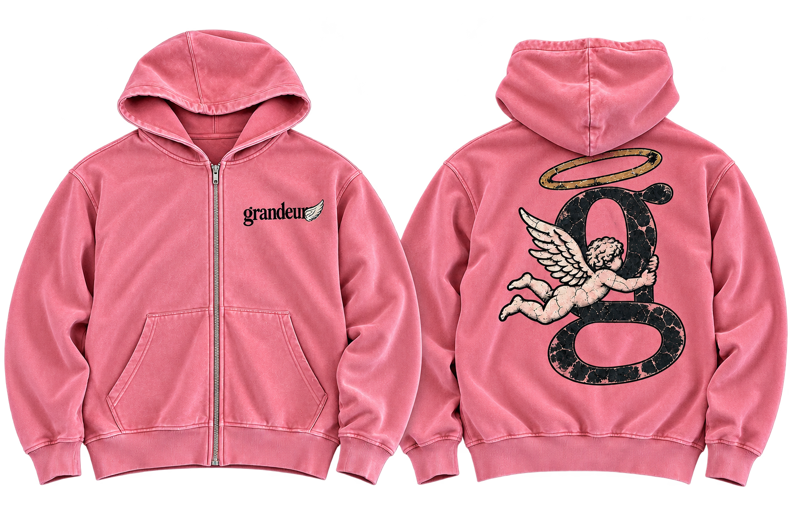 Angel zip up